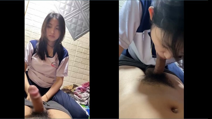 Pelajar perempuan di Cai Tac - Hau Giang